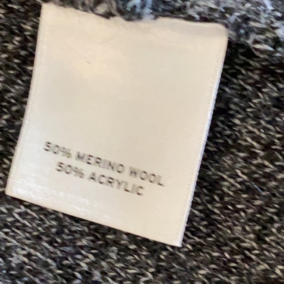 Halogen Wool Blend Sweater Blazer Charcoal Gray - Picture 8 of 9